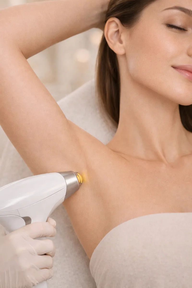 Procedimento de Pele lisa e livre de pelos em clínica estética de luxo - Dra. Rosy Ronconi
